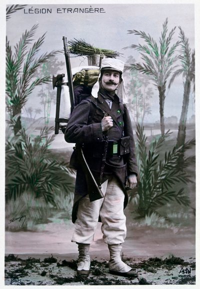 Légionnaire de la Légion étrangère française, vers 1900 - J. Geiser