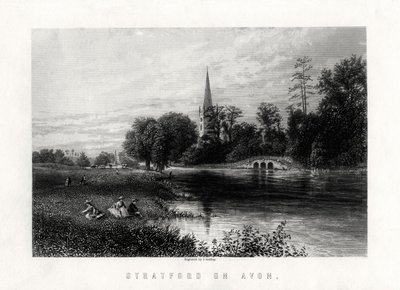 Stratford-upon-Avon, Angleterre, 1883 - J. Godfrey