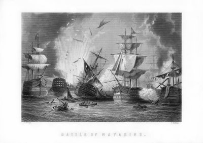 La bataille navale de Navarin, 20 octobre 1827 - J. Godfrey