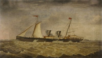 Ancien bateau à vapeur de plaisance de Bristol 