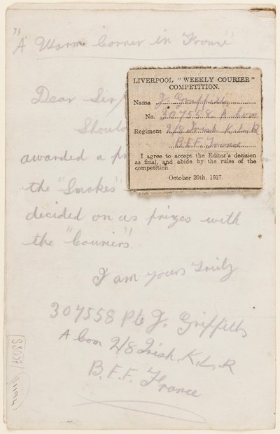 Lettre à l