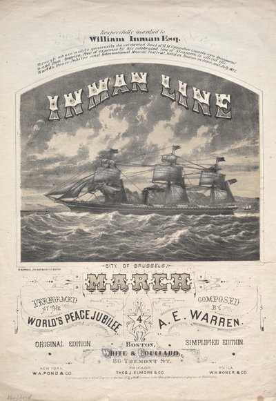 Marche de la ligne Inman - J. H. Bufford
