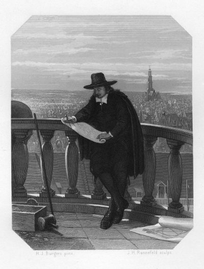 Jacob van Campen, artiste et architecte néerlandais de l