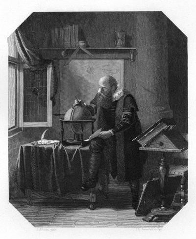 Petrus Plancius, astronome, cartographe et clergyman néerlandais, vers 1870 - J. H. Rennefeld