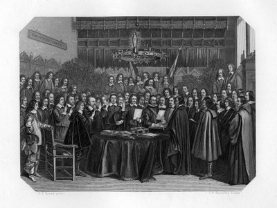 Le serment de ratification du traité de Münster - J. H. Rennefeld