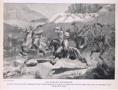 La ruée vers Fouriesburg - J. H. Thornely