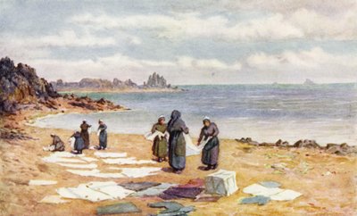 Jour de séchage à La Houle - J. Hardwicke Lewis