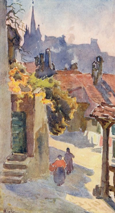 Les flèches de Saint François, Lausanne - J. Hardwicke Lewis