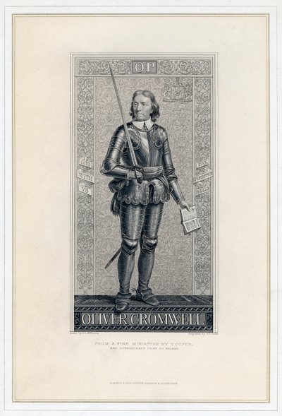 Oliver Cromwell 1599-1658, 19e siècle - J. J. Crew