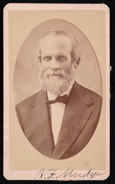 Portrait de Benjamin Franklin Mudge, juillet 1873 - J Lee Knight