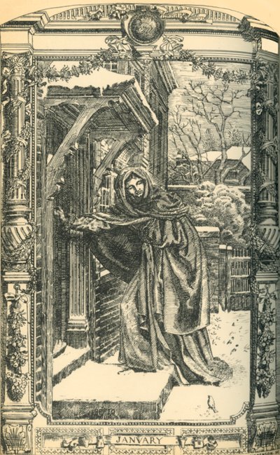 Janvier, carreaux muraux décoratifs, c1860s, 1881 - J M Benson
