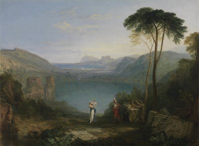 Lac Averne : Énée et la Sibylle de Cumes - Joseph Mallord William Turner