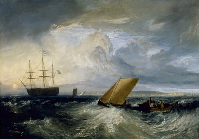Sheerness vu du Nore - Joseph Mallord William Turner
