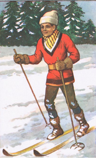 Garçon Canadien, des affiches scolaires MacMillan, c.1950-60s - J. Macfarlane