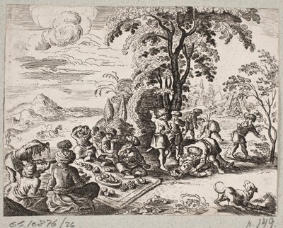 Illustration de Adam Olearius, « Persianischer Rosenthal von einem Sinnreichen Poeten Schich Saadi […] », Schleswig 1660 - J. Muller