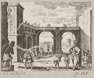 Illustration pour Adam Olearius, « Persianischer Rosenthal von einem Sinnreichen Poeten Schich Saadi [...] », Schleswig 1660 - J. Muller