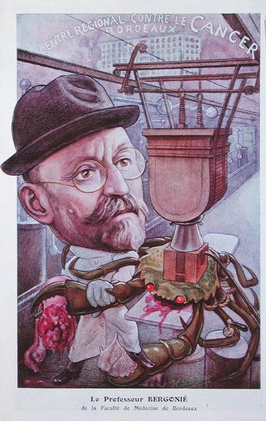 Professeur Jean-Alban Bergonie (1857-1925) de la Faculté de Médecine de Bordeaux, de 
