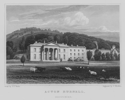 Acton Burnell, Shropshire - John Preston Neale