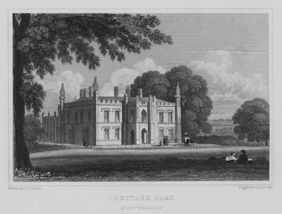 Armitage Park, Staffordshire - John Preston Neale
