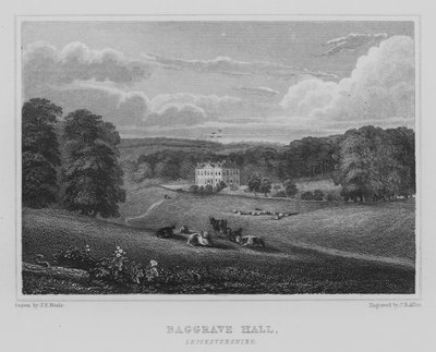 Baggrave Hall, Leicestershire - John Preston Neale