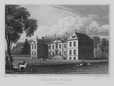 Belton House, Lincolnshire - John Preston Neale