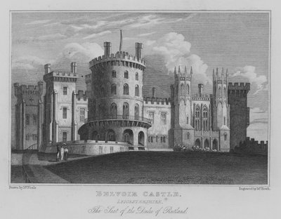 Château de Belvoir, Leicestershire; Le Siège du Duc de Rutland - John Preston Neale