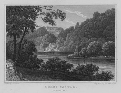Corby Castle, Cumberland - John Preston Neale