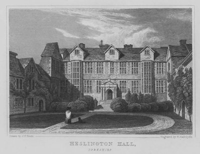 Heslington Hall, Yorkshire - John Preston Neale