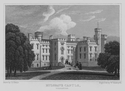 Château de Mulgrave, Yorkshire - John Preston Neale