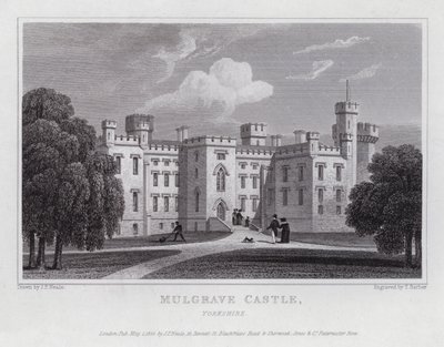 Mulgrave Castle, Yorkshire - John Preston Neale