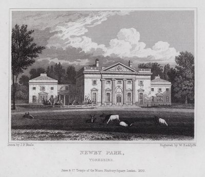 Newby Park, Yorkshire - John Preston Neale