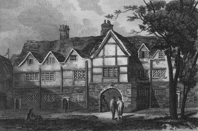 Ancien porche, Charter House - John Preston Neale
