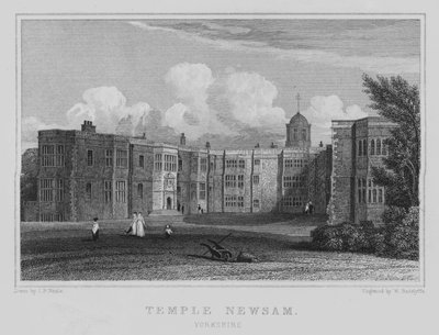 Temple Newsam, Yorkshire - John Preston Neale