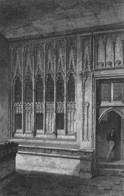 Le hall inférieur, Chambre des communes - John Preston Neale