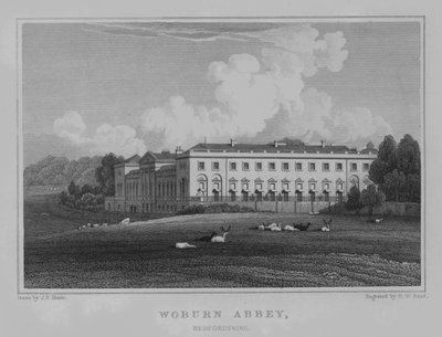 Abbaye de Woburn, Bedfordshire - John Preston Neale