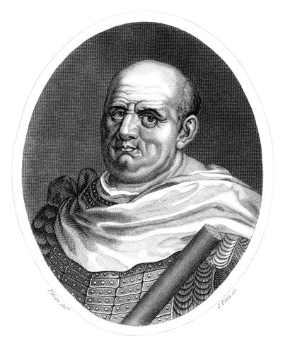 Vespasien César, empereur romain - J. Pass