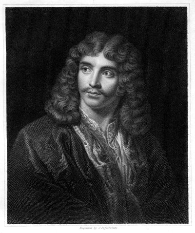 Molière, écrivain, metteur en scène et acteur de théâtre français, 1833 - J. Posselwhite