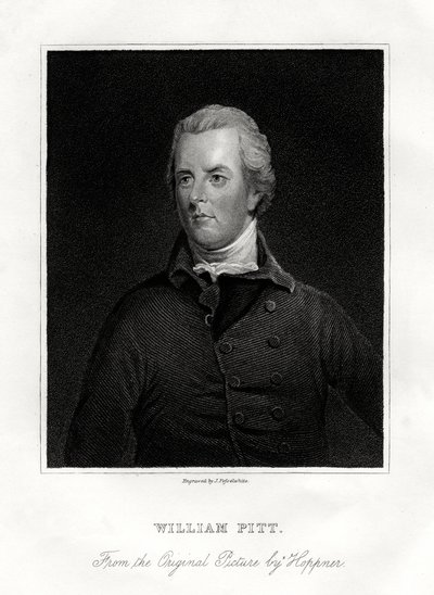 William Pitt le Jeune, homme d