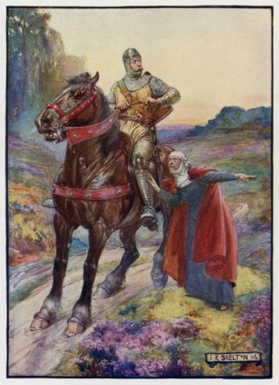 William Wallace recevant la nouvelle que les Anglais ont pendu ses hommes - J. R. Skelton