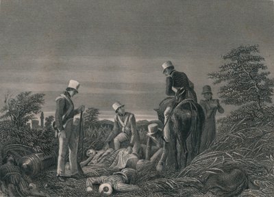 Trouver les couleurs du 24ème Régiment après la bataille de Chilianwallah, janvier 1849 - J. Rogers