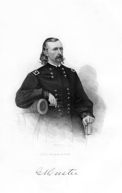 Général George Armstrong Custer, commandant de la cavalerie de l