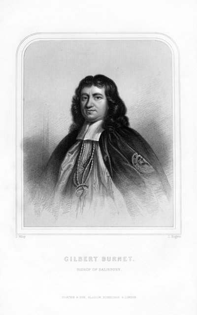 Gilbert Burnet, théologien et historien écossais, 1870 - J. Rogers