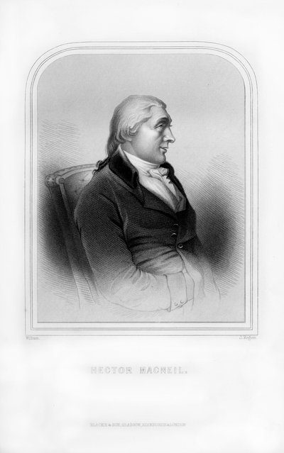 Hector MacNeil, poète et écrivain écossais, 1870 - J. Rogers