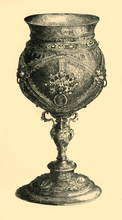 Coupe en noix de coco - J. S. Goepel