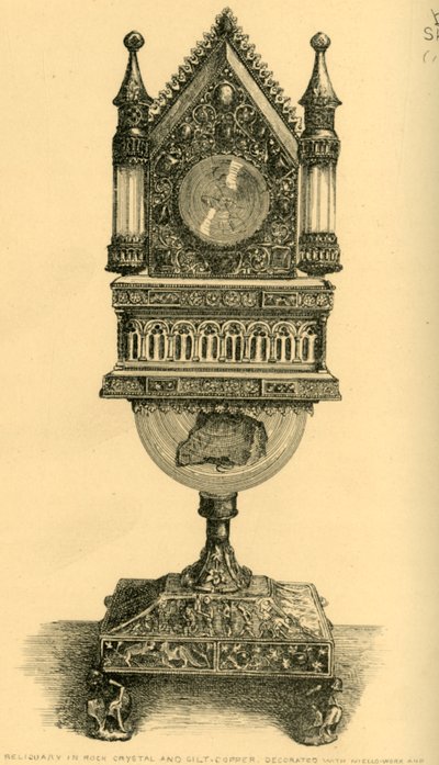 Reliquaire, début du 13ème siècle, 1881 - J. S. Goepel