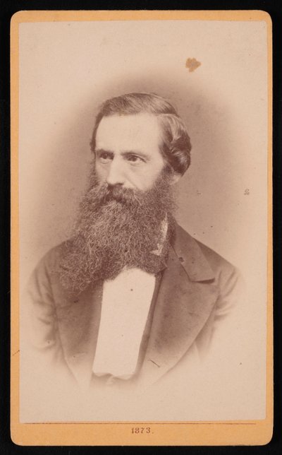 Portrait de Mordecai Cubitt Cooke 1825-1914, 1873 - J Stegmann