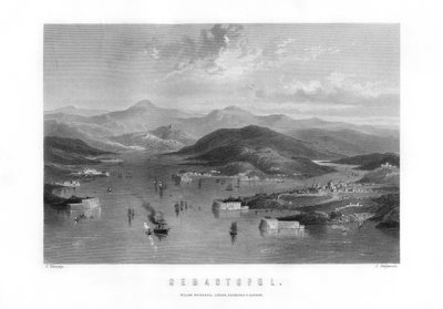 Sébastopol, une ville portuaire en Ukraine, 1893 - J. Stephenson