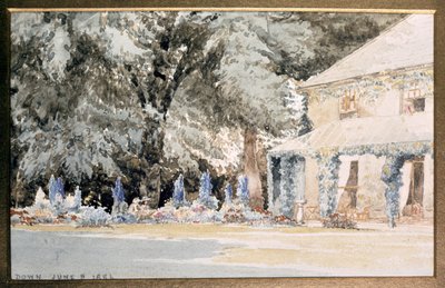 La maison de Darwin, "Down House, Kent" (en anglais) - J. Wedgwood