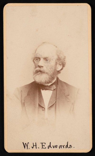 Portrait de William Henry Edwards 1822-1909, vers 1870-1880 - J and W Vincent