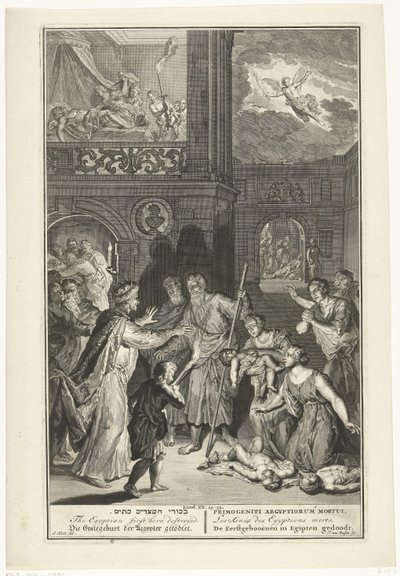 Mort des premiers-nés en Égypte - J. van Buysen